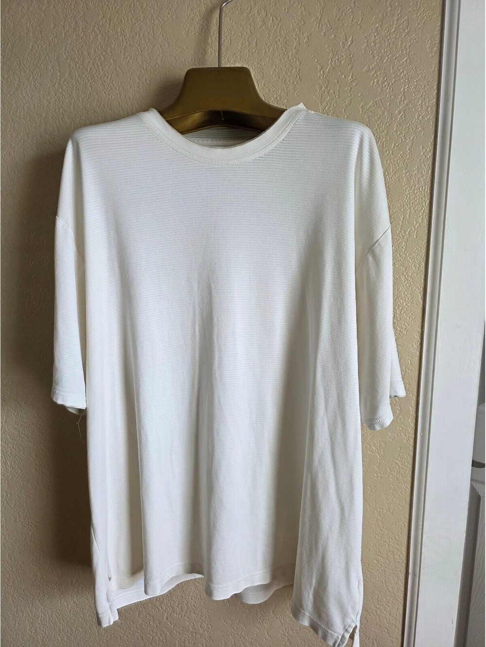 Van Heusen Studio XXL White Cotton Polyester Blend Shirt